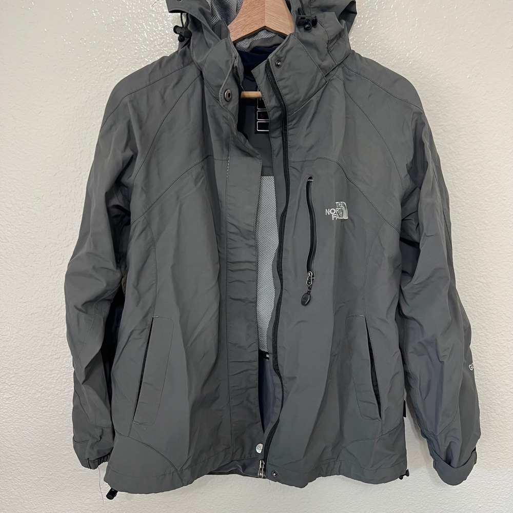 Vintage The North Face Summit Series Jacket Womens XL Gray Gore-Tex‎